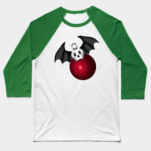 Happy Cruelty Baseball T-Shirt by AnnaBlackDragon